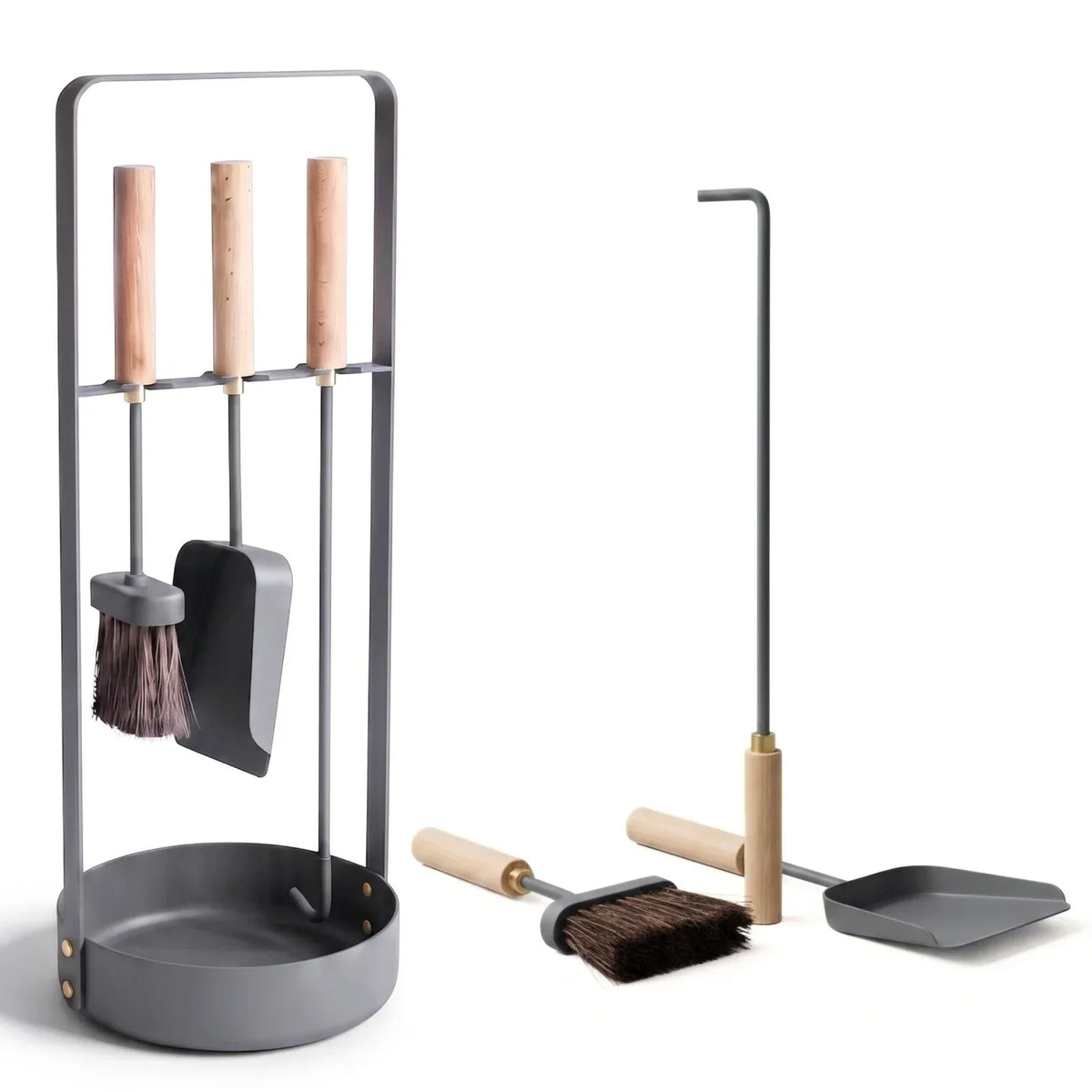 Serviteur de cheminée design