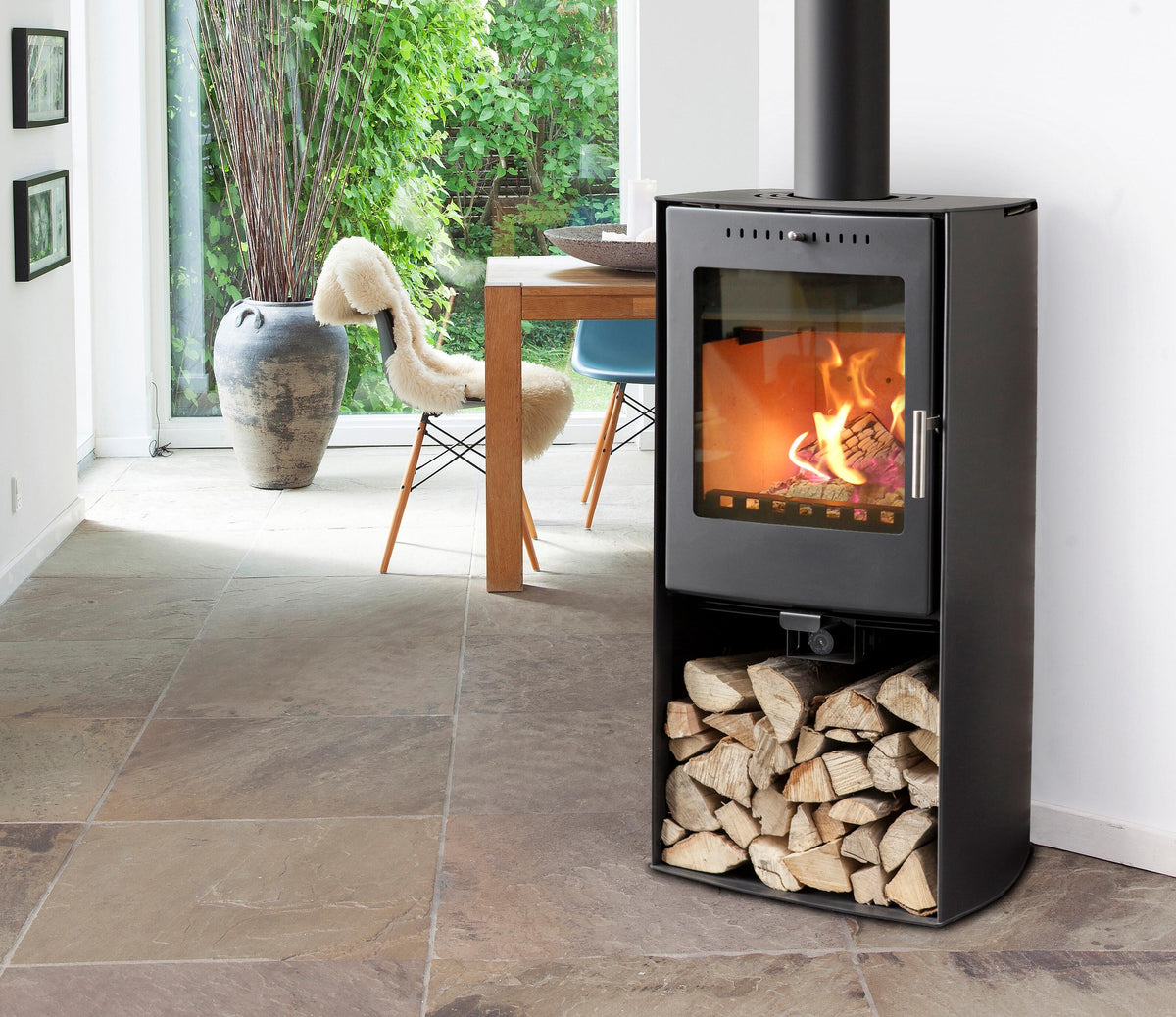 Poêle à bois Aduro 19 noir 5 kW